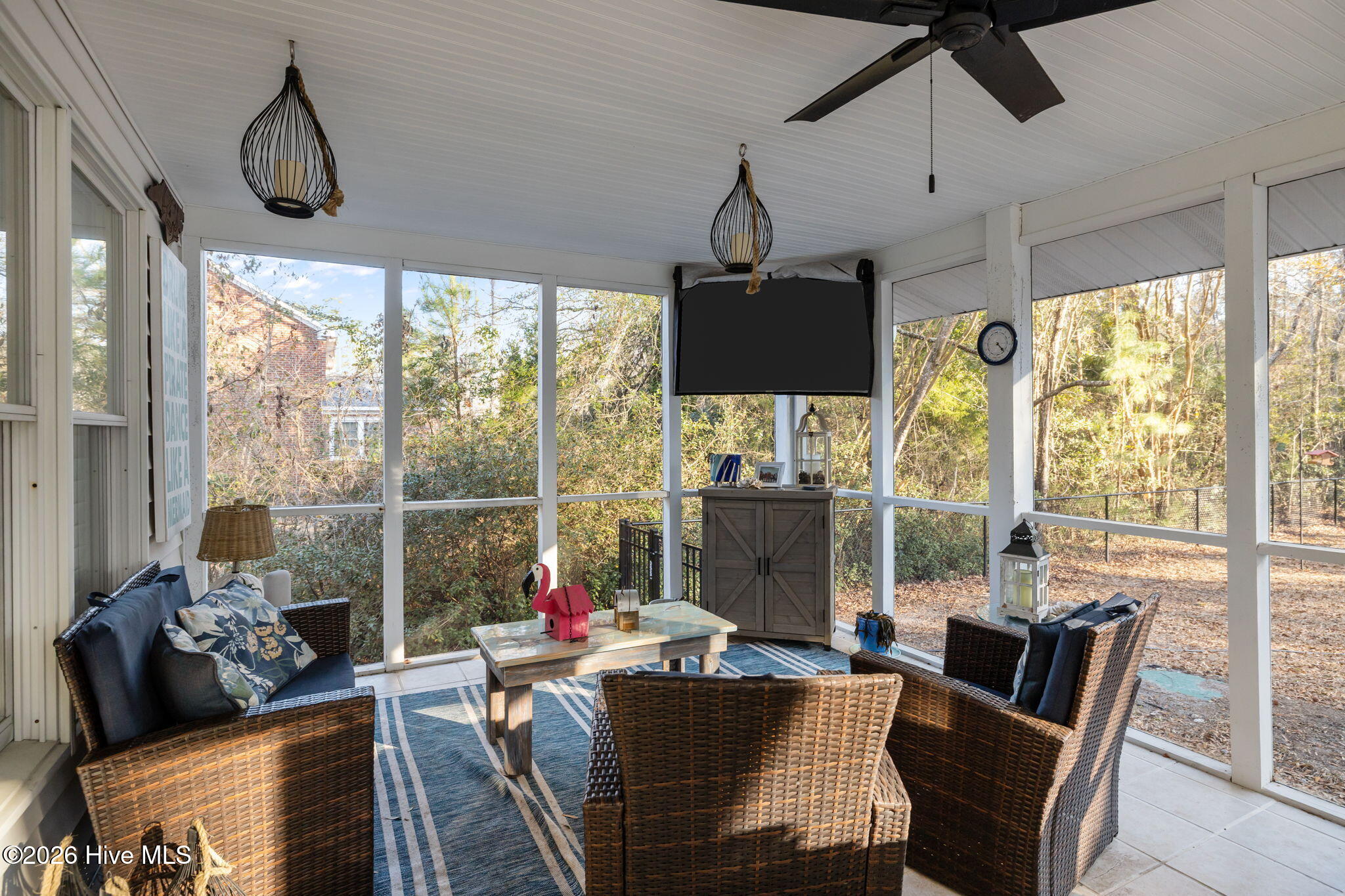 2707 East Fairway Road Morehead City, NC 28557 - Photo 39 of 59 Screened porch view 2