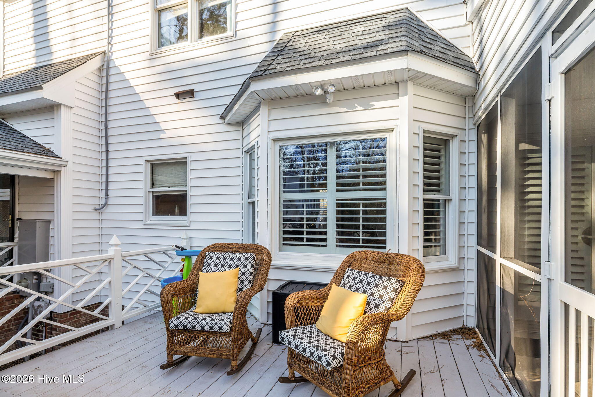 2707 East Fairway Road Morehead City, NC 28557 - Photo 40 of 59 Deck off screened porch