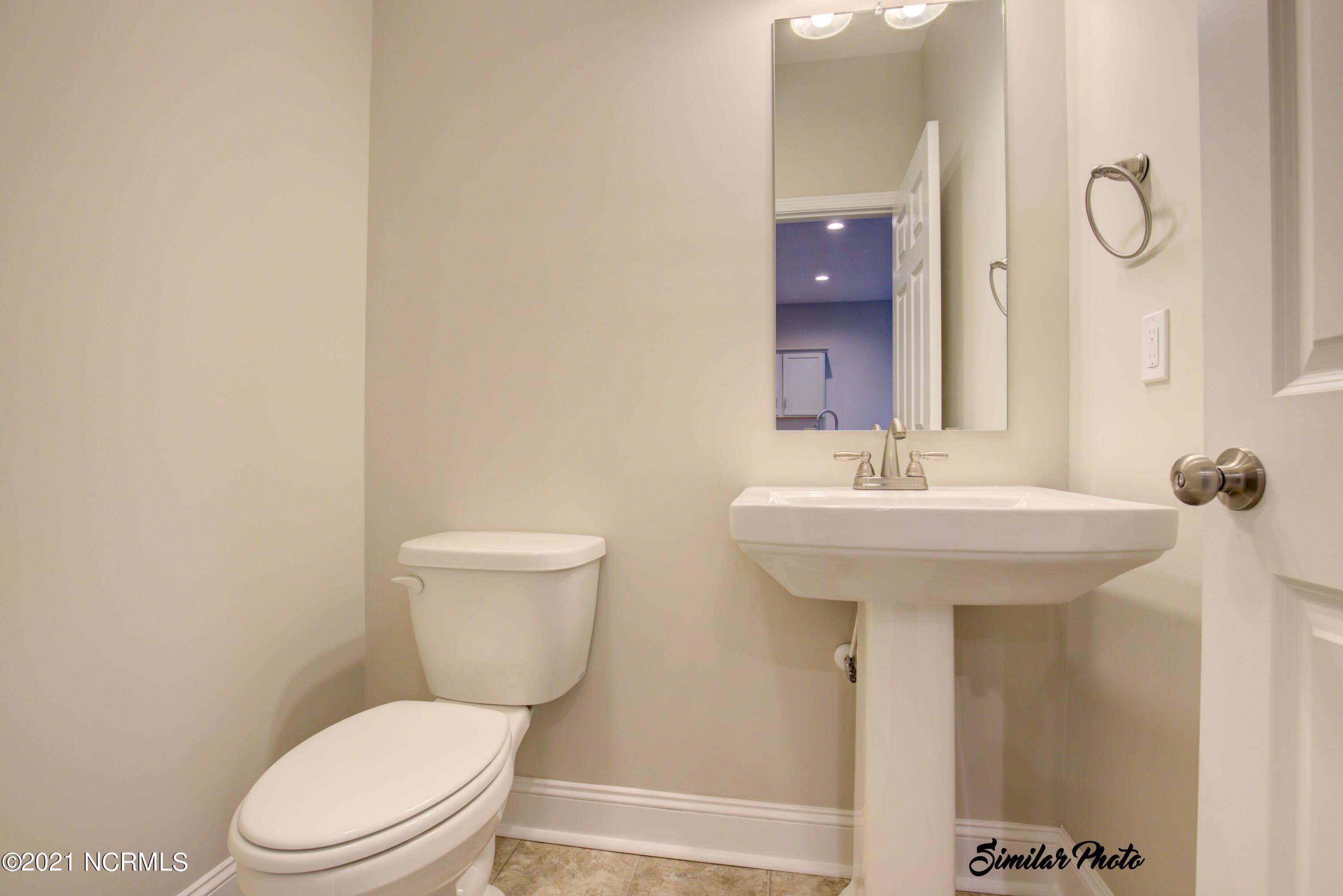 428 Guppy Loop Road Sneads Ferry, NC 28460 - Photo 10 of 24 8 - Half Bath (end)