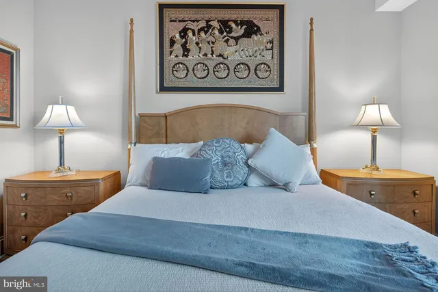 a view of a hallway with washer and dryer