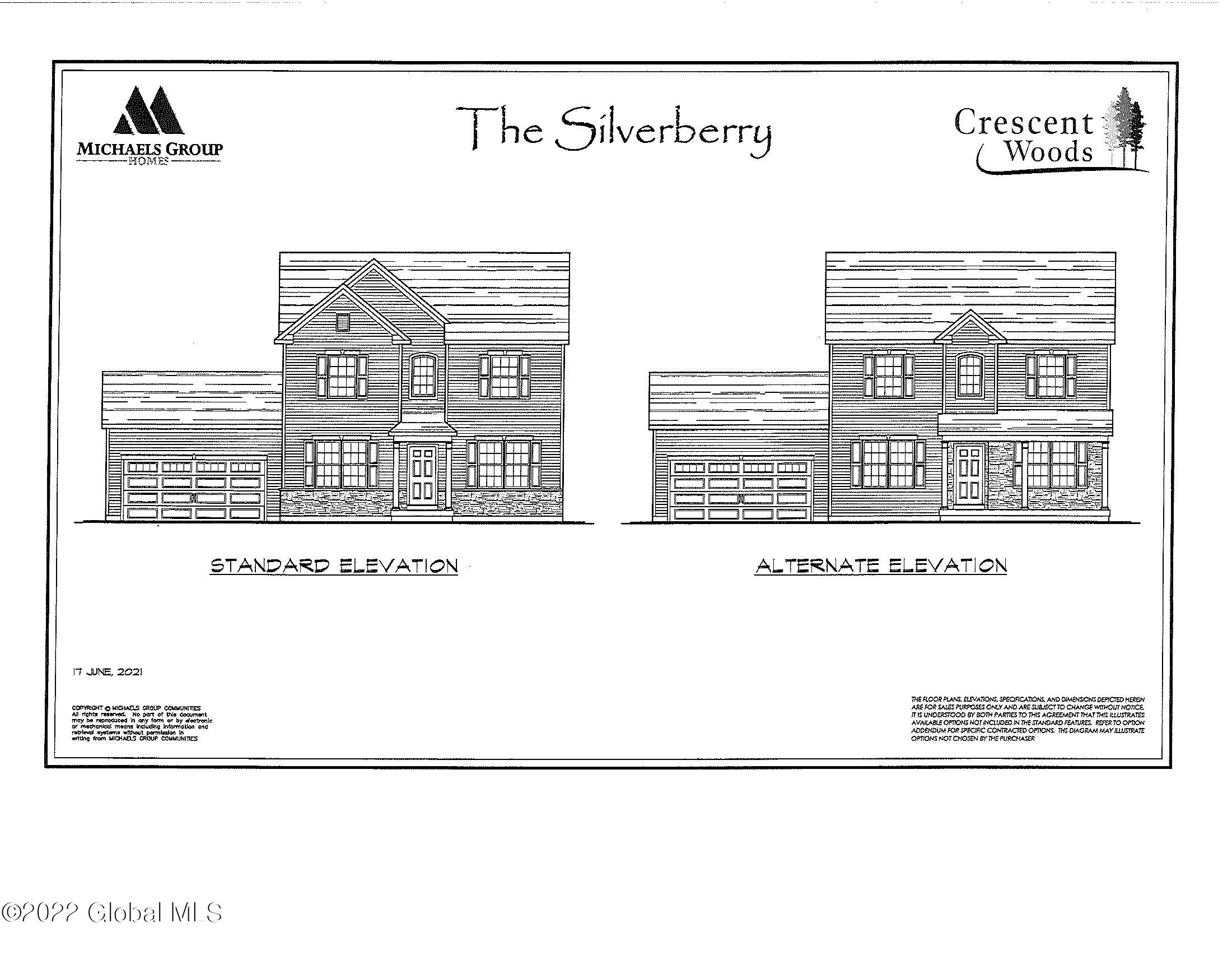 Silverberry Front Elevation
