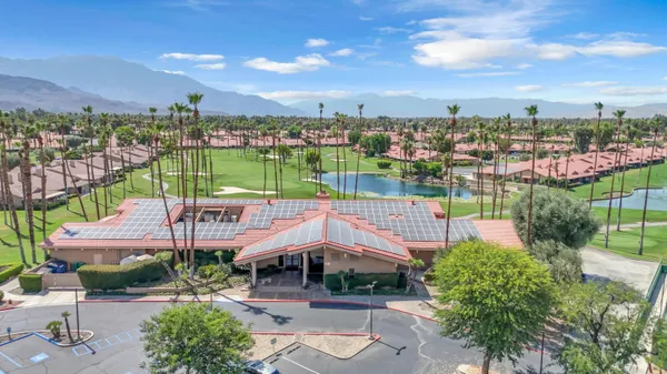 a view of a city from a terrace