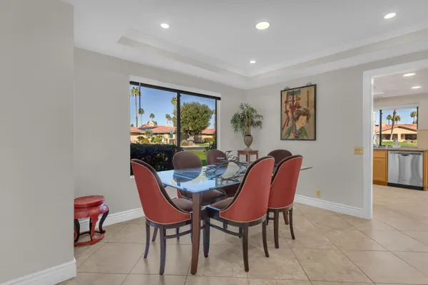 a view of a livingroom with furniture