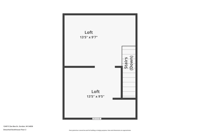 $314,900 | 12497 Zee Bee Drive, Gordon, WI 54838