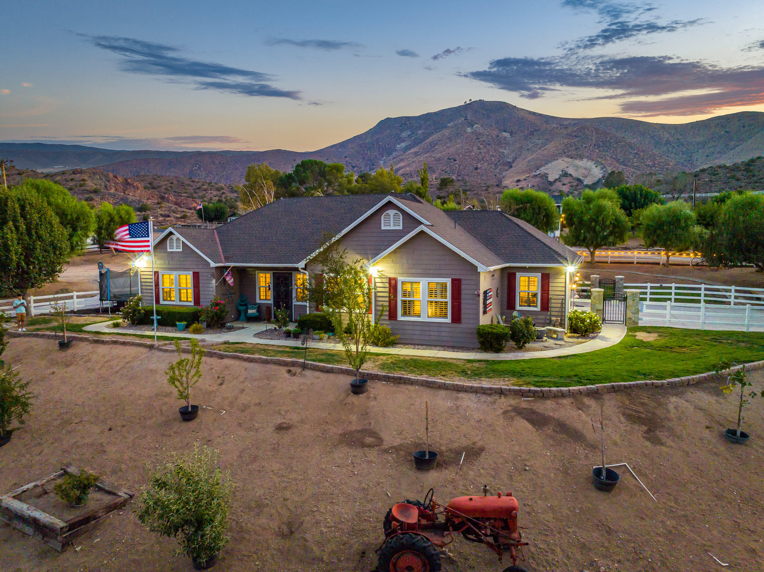 4114 9th Street Acton, CA 93510 - Photo 3 of 63 a view of house with outdoor space and street view