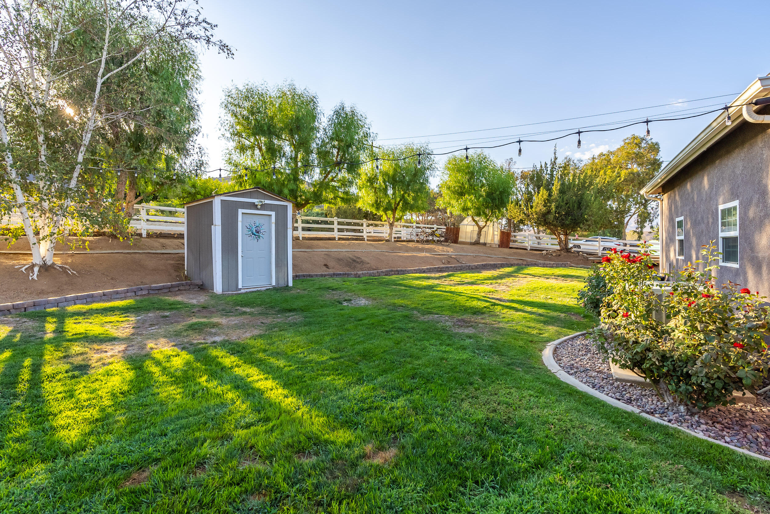 4114 9th Street Acton, CA 93510 - Photo 48 of 63 a view of a swimming pool with a patio
