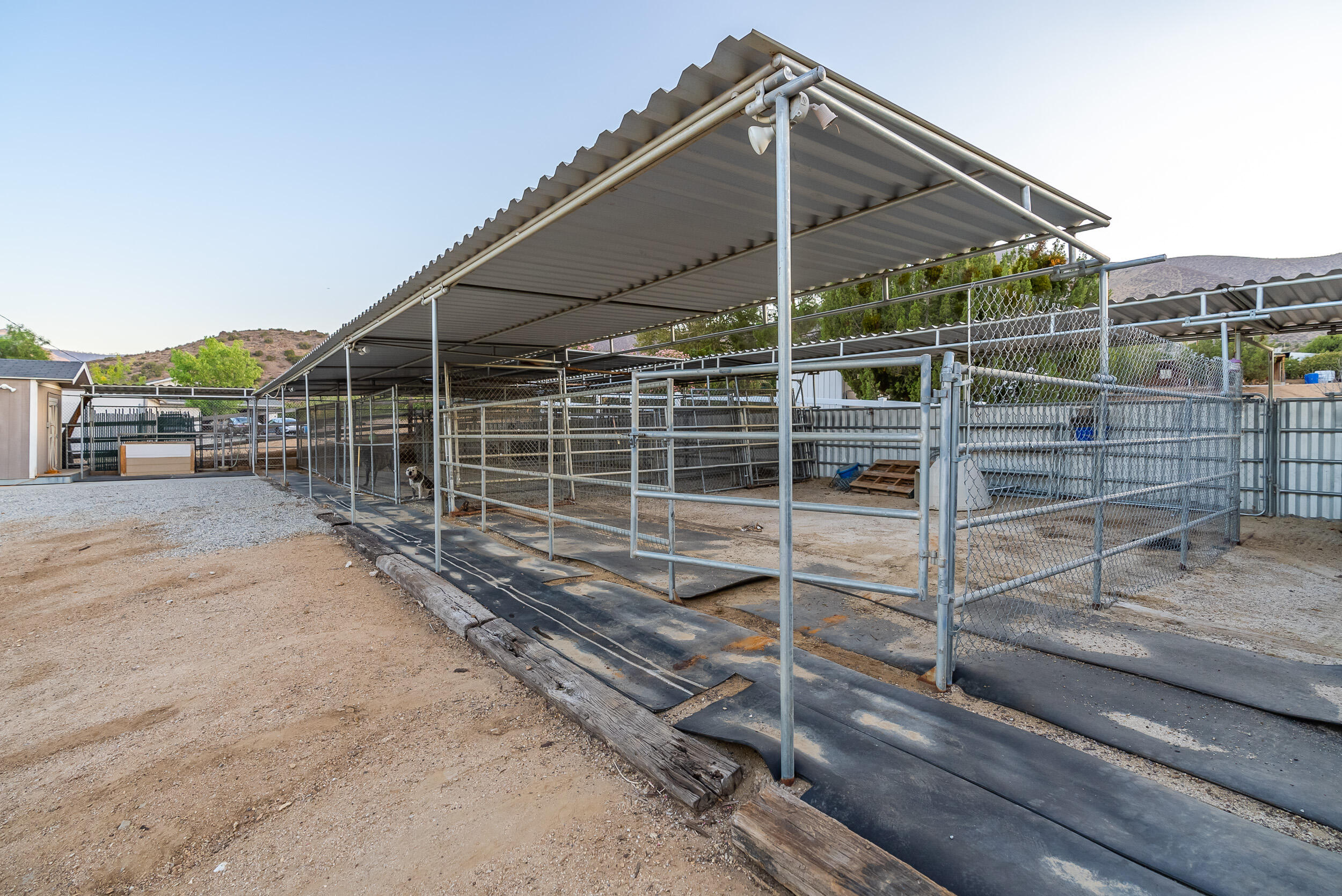 4114 9th Street Acton, CA 93510 - Photo 54 of 63 a view of a house with a wooden deck