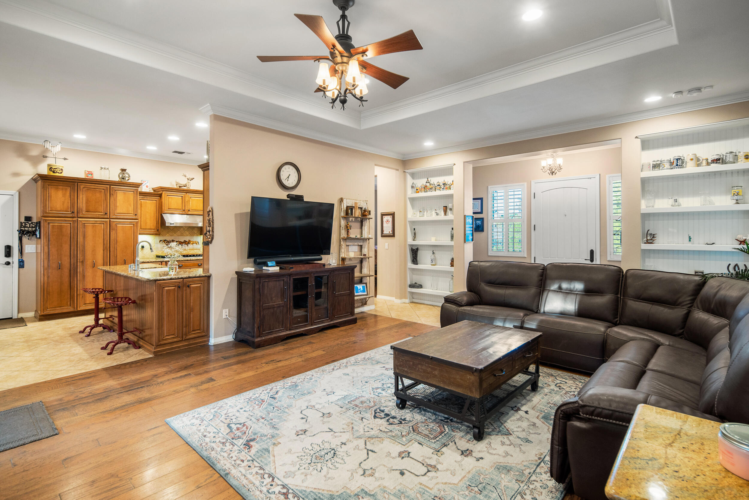 4114 9th Street Acton, CA 93510 - Photo 8 of 63 a living room with furniture and a flat screen tv