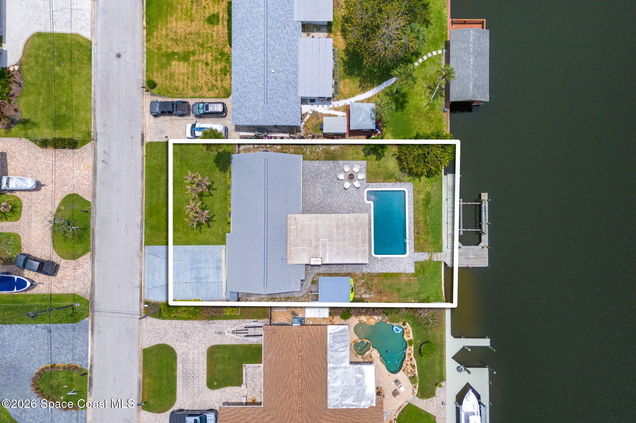 108 Deleon Road Cocoa Beach, FL 32931 - Photo 27 of 49 DJI_20260511131611_0003_D copy