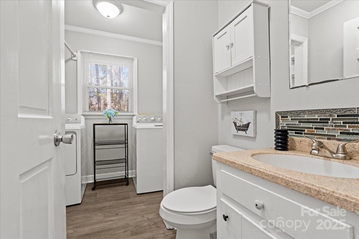 305 Virginia Avenue Cheraw, SC 29520 - Photo 25 of 48 a room with a washer and dryer