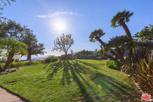 a view of an outdoor space and yard