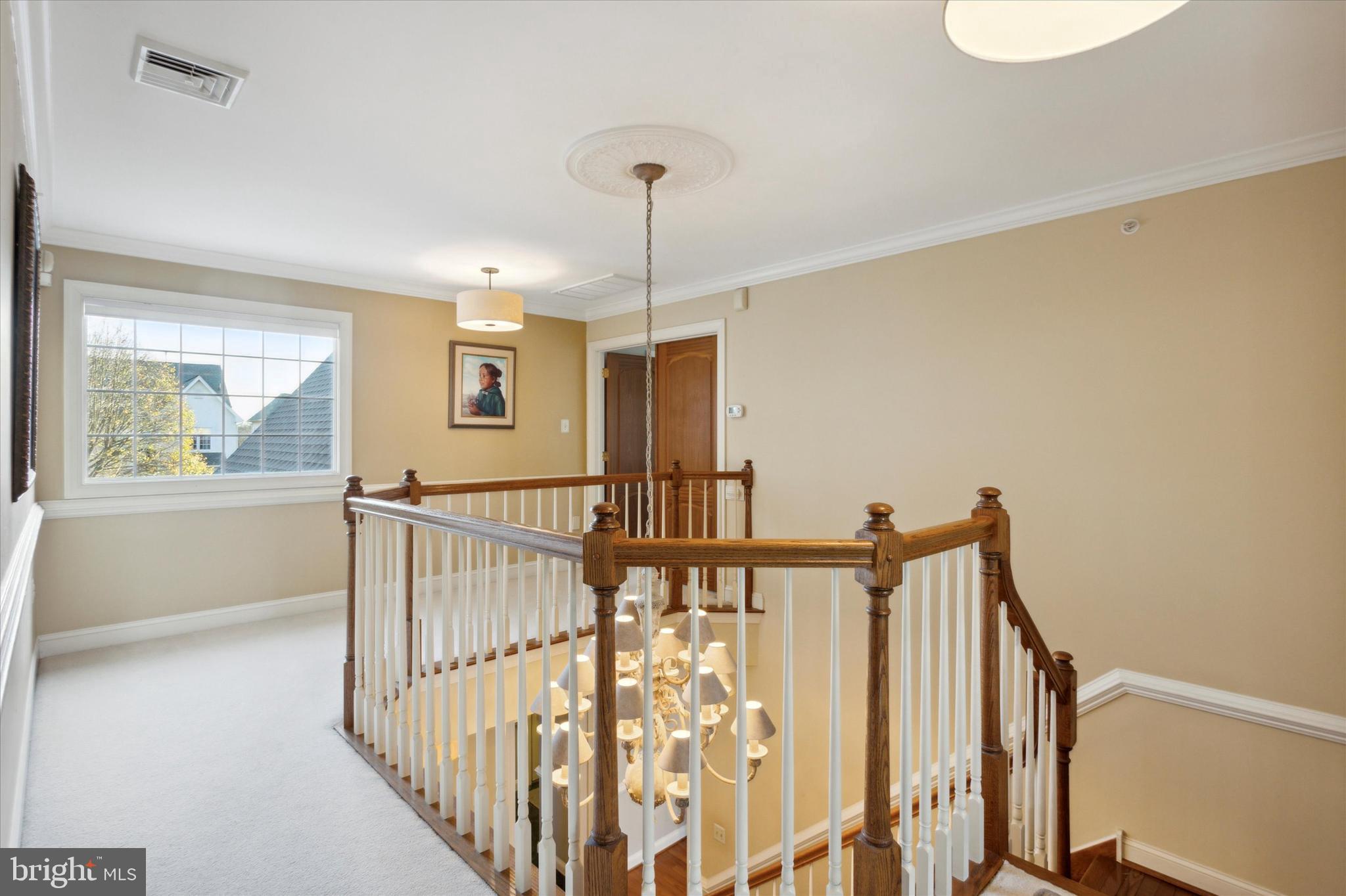 19 Ridgeview Road Newtown Square, PA 19073 - Photo 24 of 52 Curved staircase to 2nd floor open landing