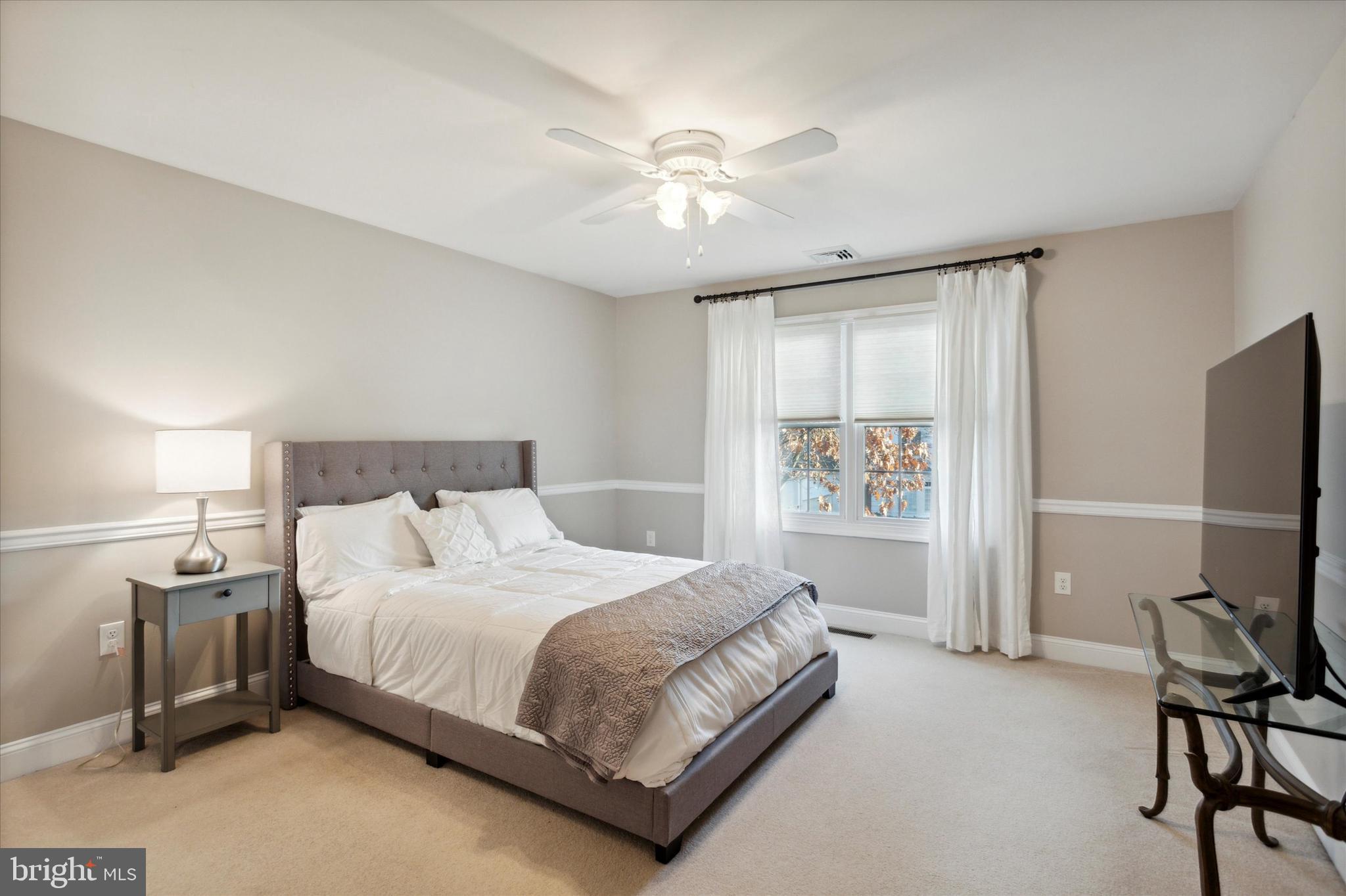 19 Ridgeview Road Newtown Square, PA 19073 - Photo 36 of 52 Third bedroom with ceiling fan and double closet