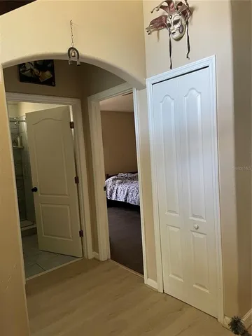 a view of walk in closet