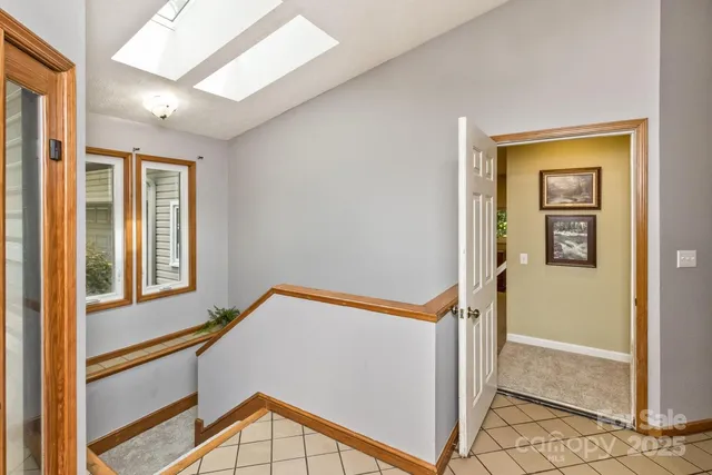 a view of an front door