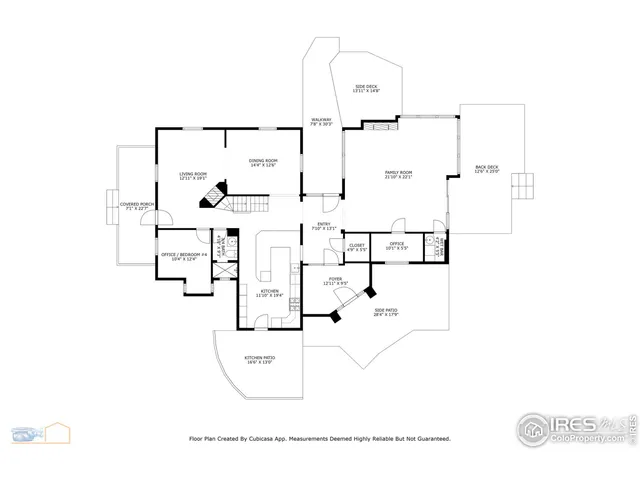 a picture of a floor plan