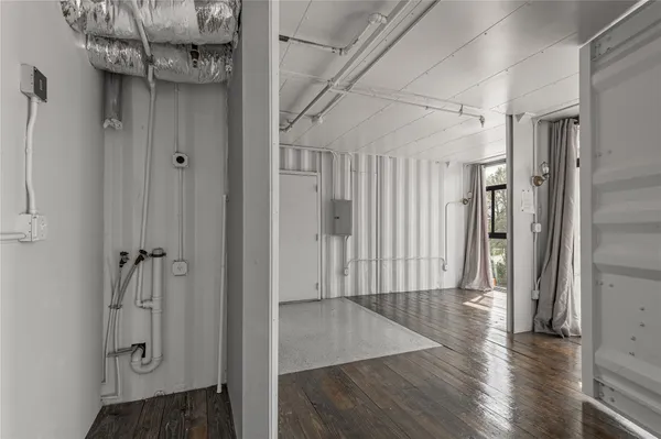 a water heater on the wall