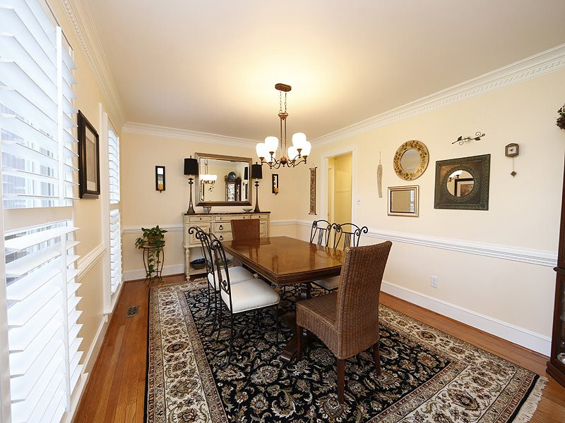 9304 Litchford Road Raleigh, NC 27615 - Photo 4 of 25 Over sized dining room - wonderful for all types of entertaining! Dining Room