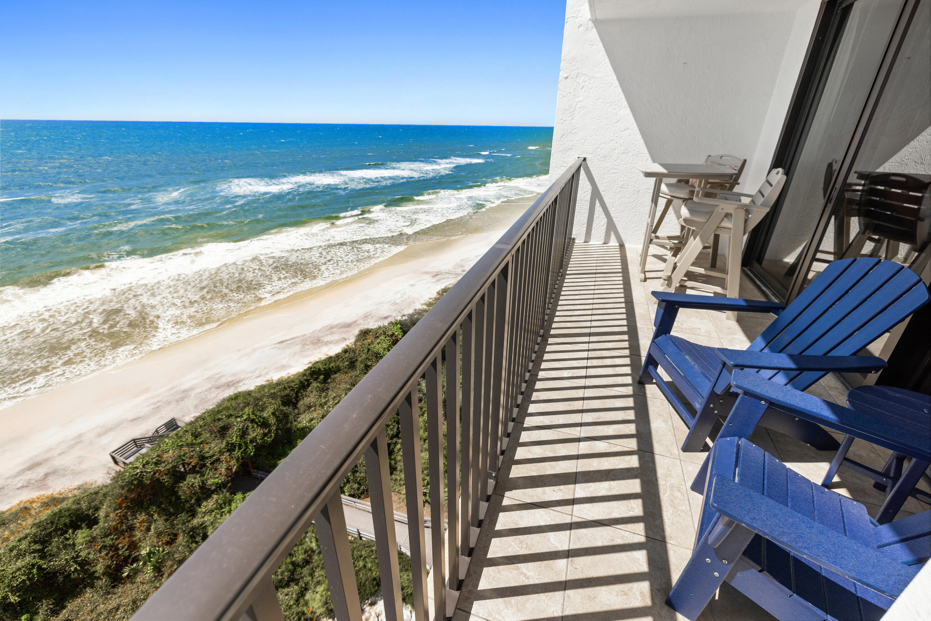 4100 East County Highway 30A, Unit 1003 Santa Rosa Beach, FL 32459 - Photo 17 of 24 a view of a balcony with an ocean view