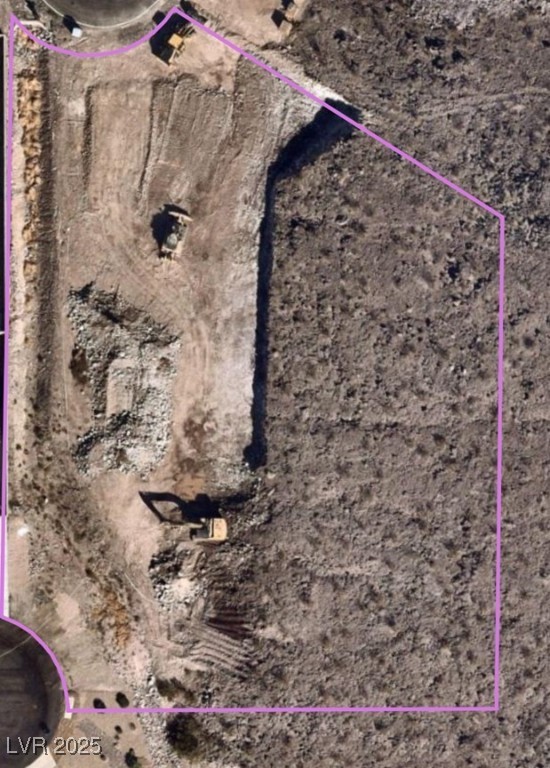 323 Wanda Road Henderson, NV 89002 - Photo 11 of 11 Ariel View of 1.46 acres showing both
cul-de-sac access points.