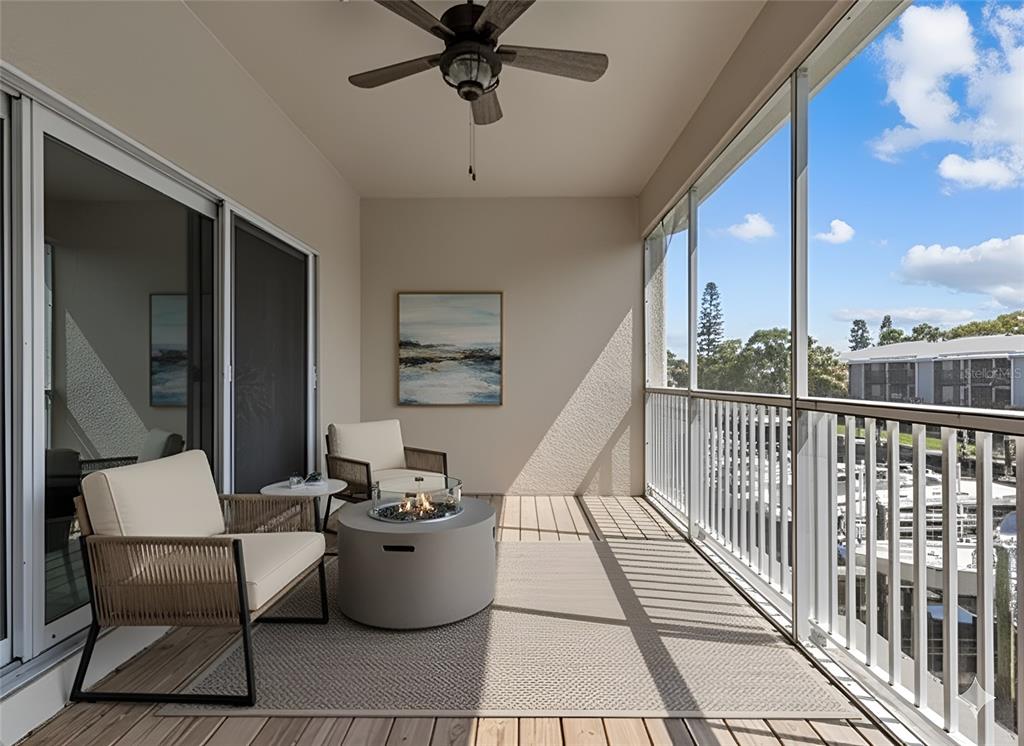 800 Callista Cay Loop Tarpon Springs, FL 34689 - Photo 8 of 36 a view of a balcony with furniture