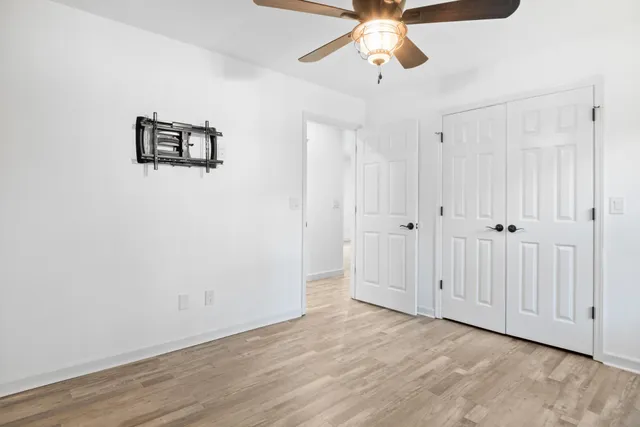 wooden floor in an empty room