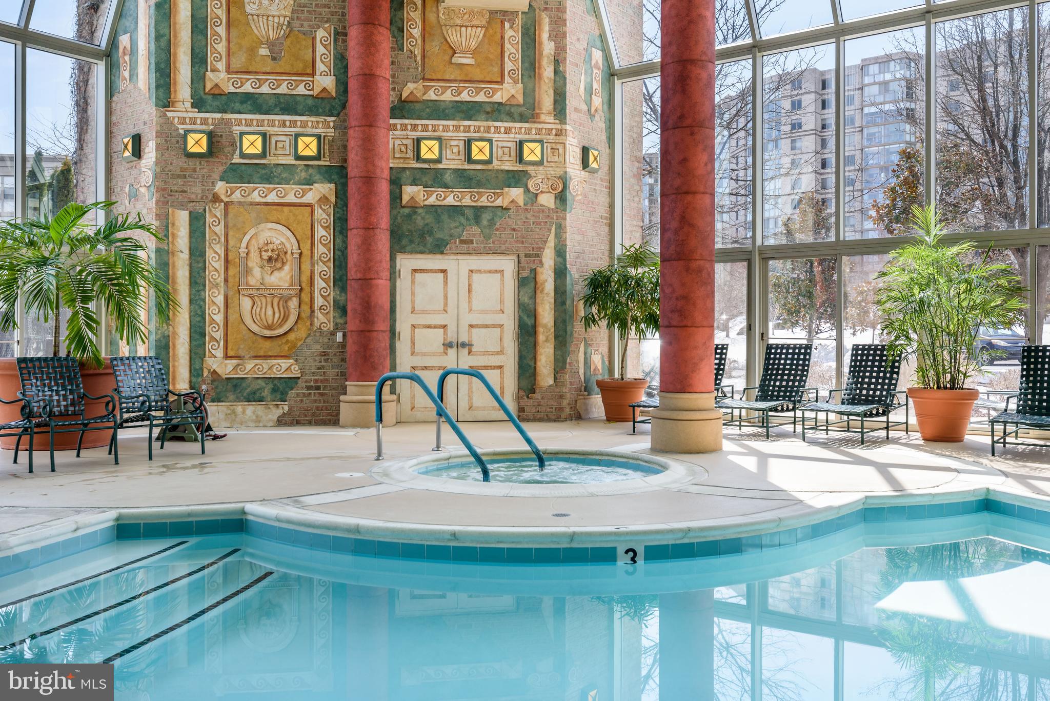 19375 Cypress Ridge Terrace, Unit 114 Leesburg, VA 20176 - Photo 35 of 41 Gorgeous Indoor Pool in LW Clubhouse!