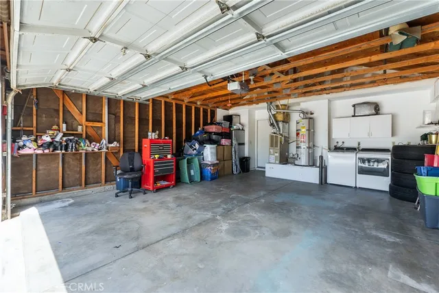 a view of storage and utility room