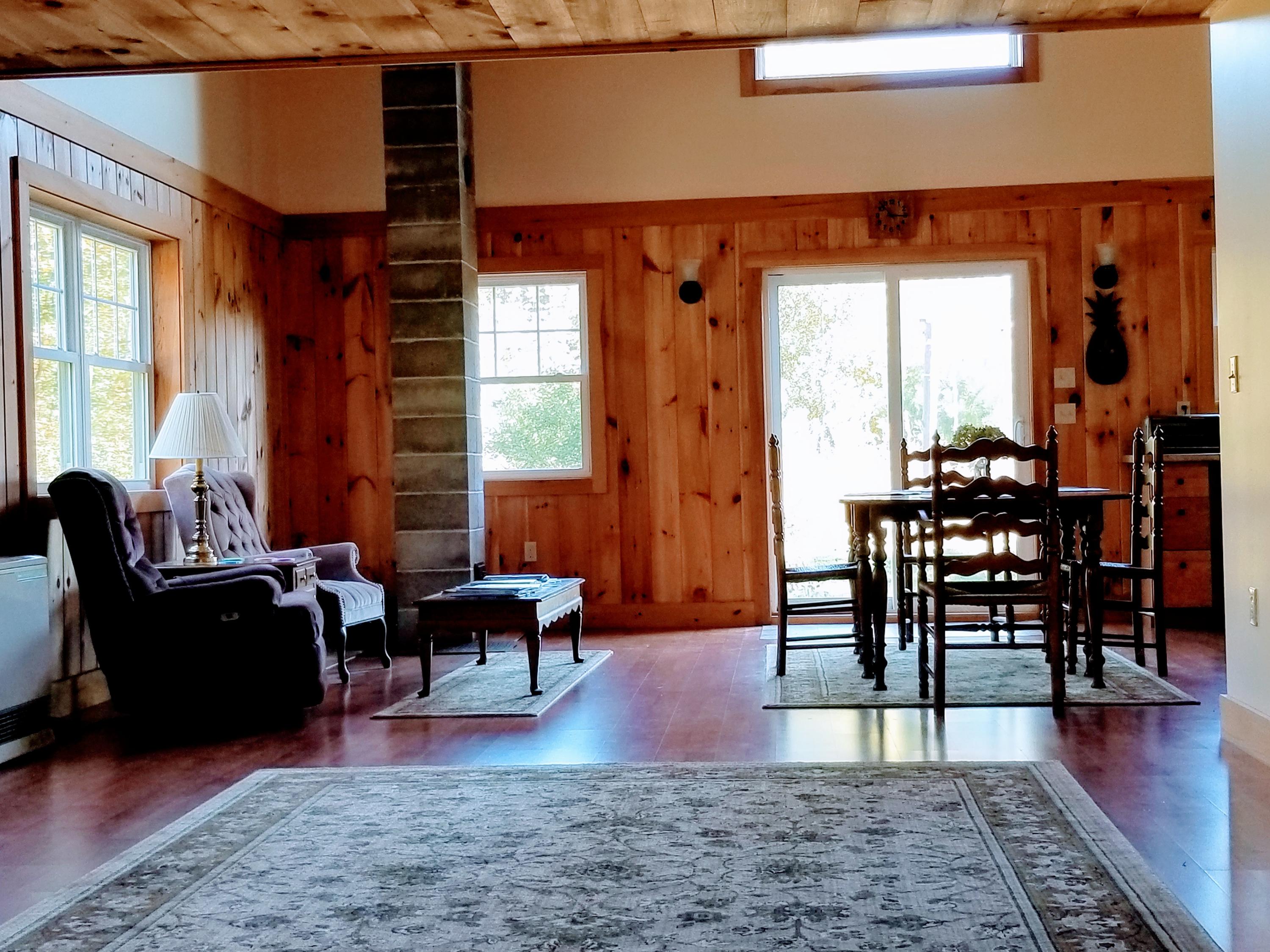 71 Gurney Hill Road Hope, ME 04847 - Photo 29 of 37 Living Room Area in Guest Cottage