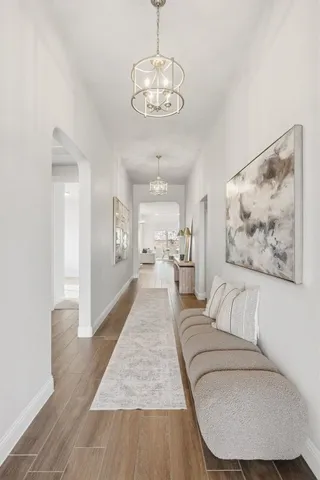 a view of a living room