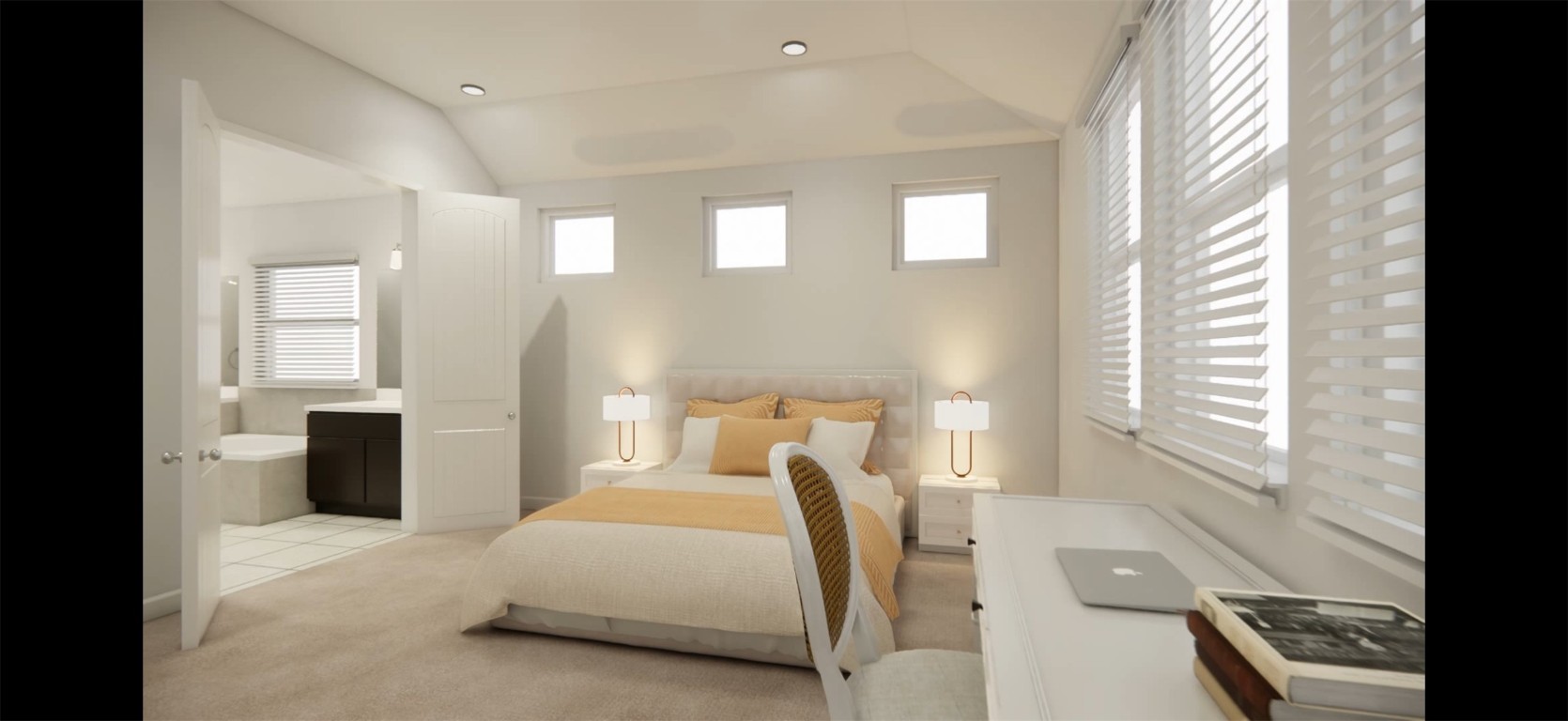 507 Algaroba Loop Buda, TX 78610 - Photo 26 of 39 a bed room with a bed and a large window