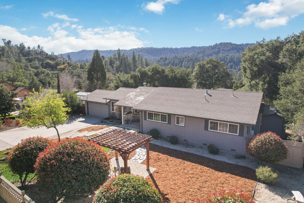 315 Kessler Way Ben Lomond, CA 95005 - Photo 42 of 50 a view of a house with a yard and sitting area