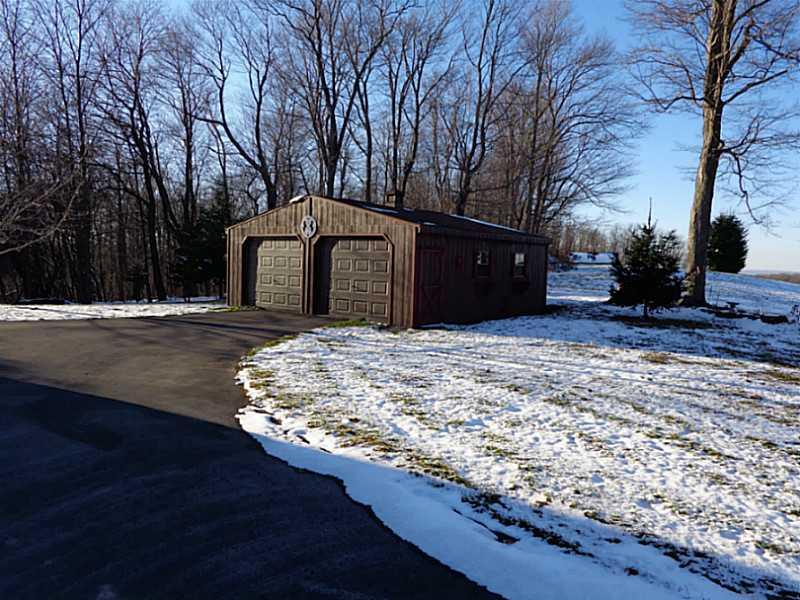 2677 Ridge Road Hooversville, PA 15936 - Photo 22 of 25 Other. Turn-a-round in driveway at detached garage