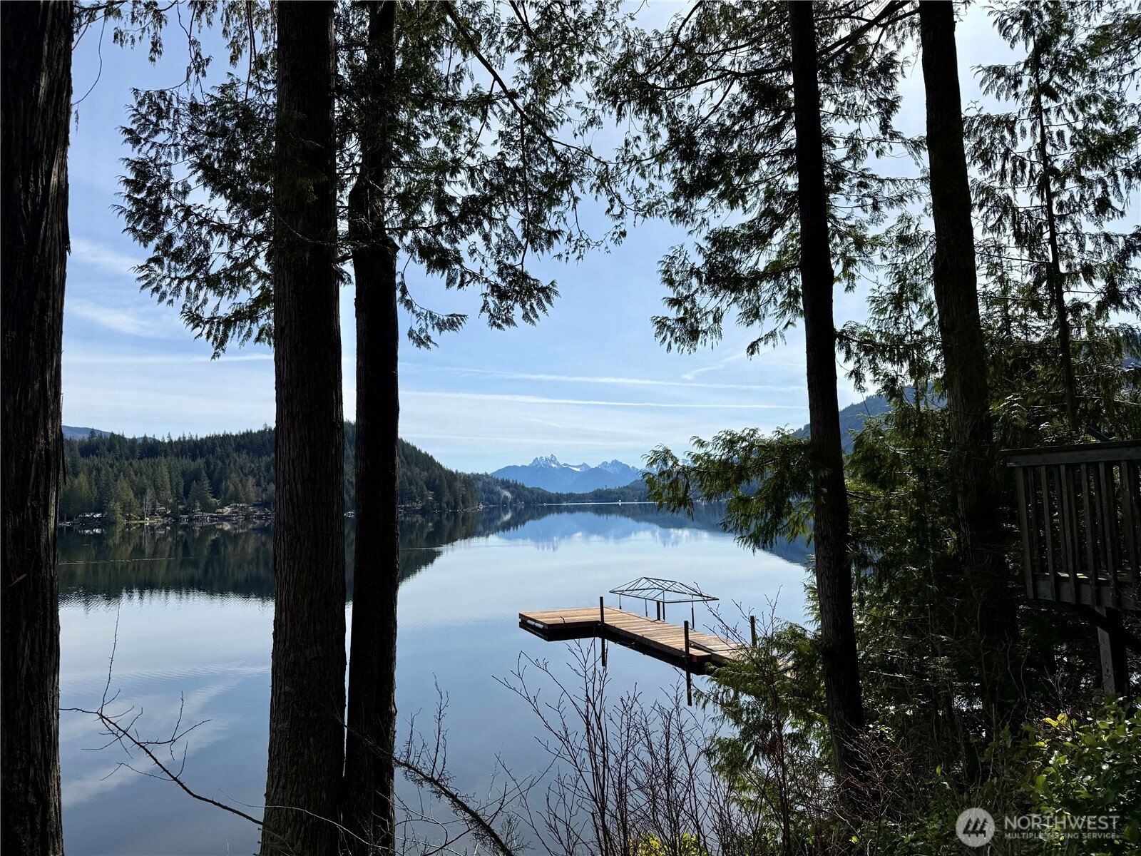 33571 Cliff Road Mount Vernon, WA 98274 - Photo 24 of 38 a view of a lake from a balcony