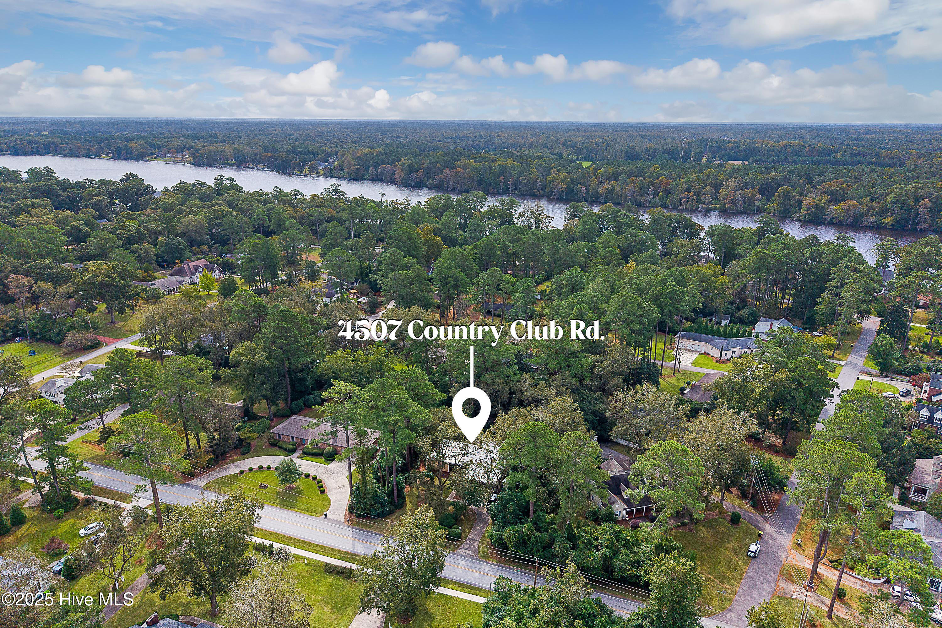 4507 Country Club Road Trent Woods, NC 28562 - Photo 25 of 27 Aerial View