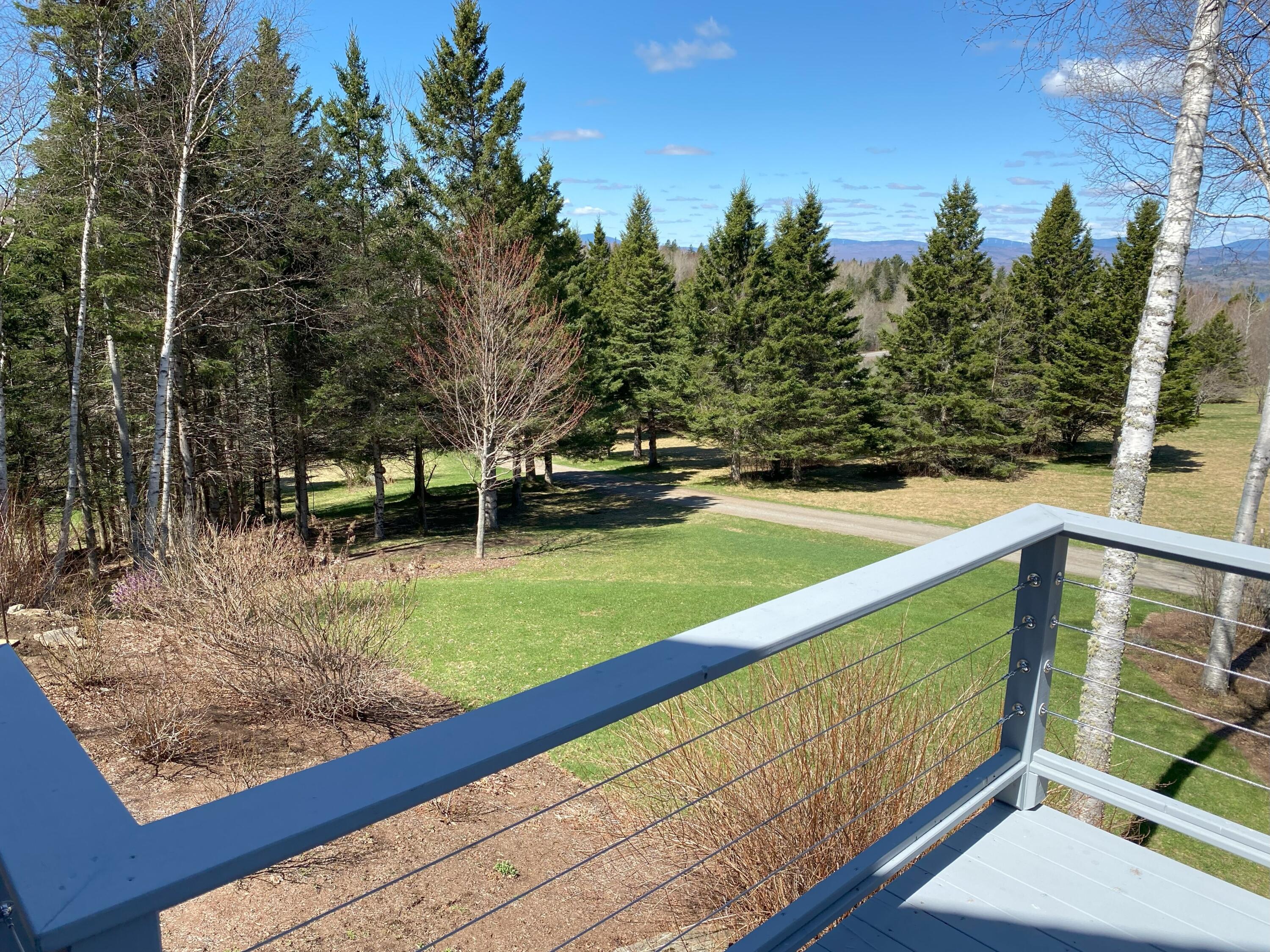 276 Thistle Street Upton, ME 04261 - Photo 38 of 80 Deck view lower yard