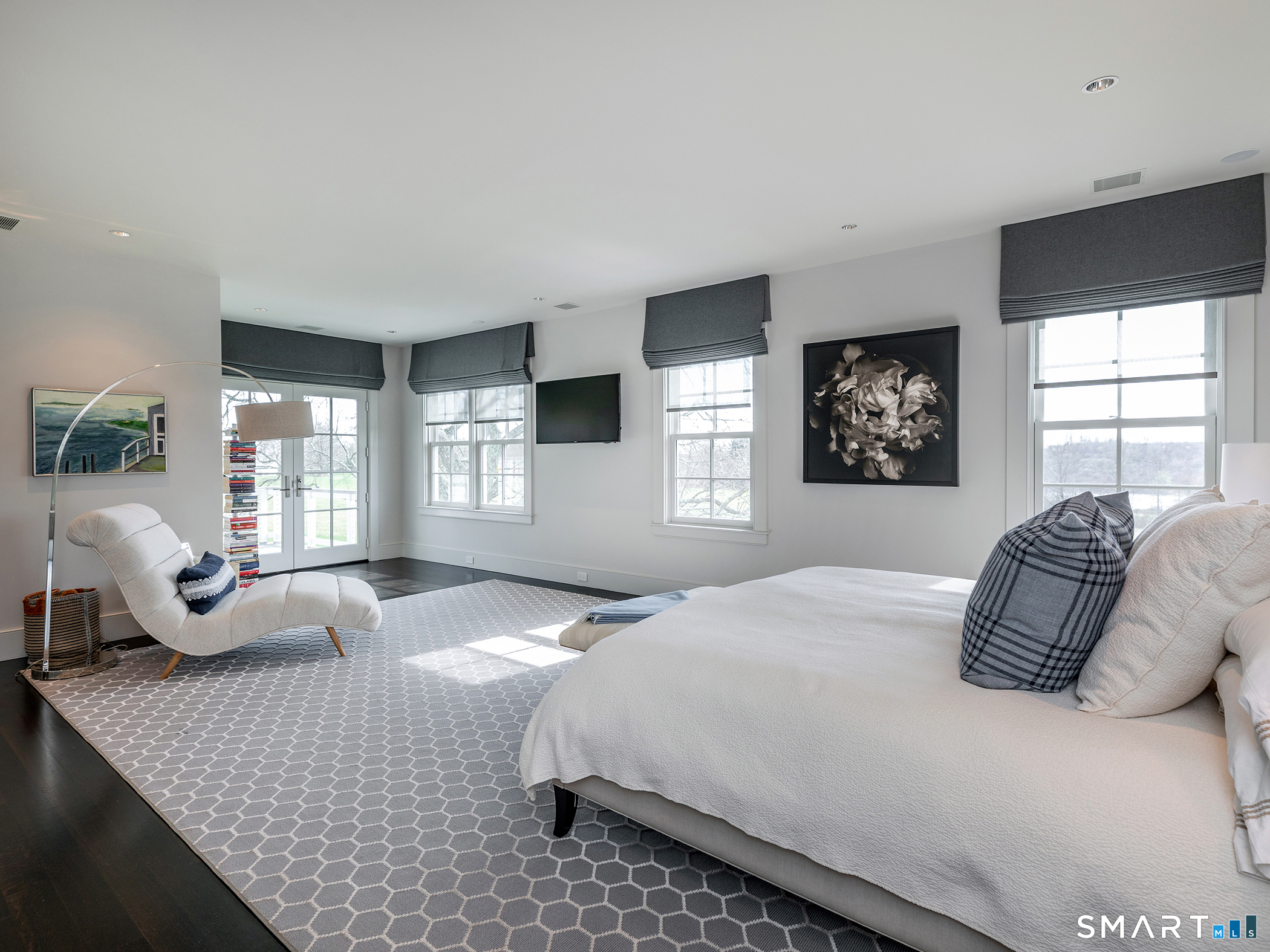 79 East Street Washington, CT 06793 - Photo 29 of 40 a bedroom with a large bed and a window
