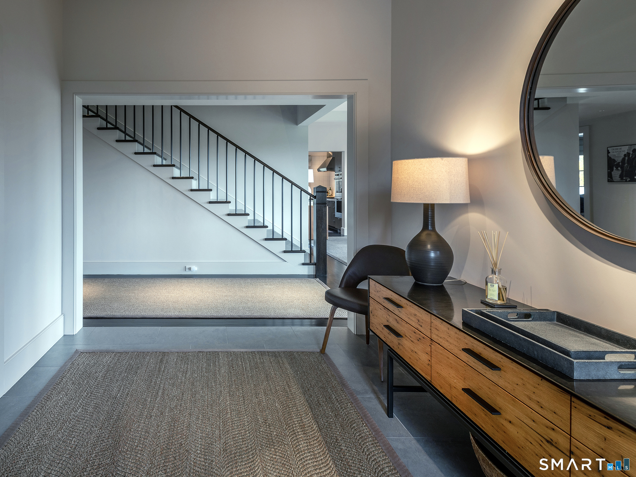 79 East Street Washington, CT 06793 - Photo 9 of 40 a view of hall way with furniture and a lamp