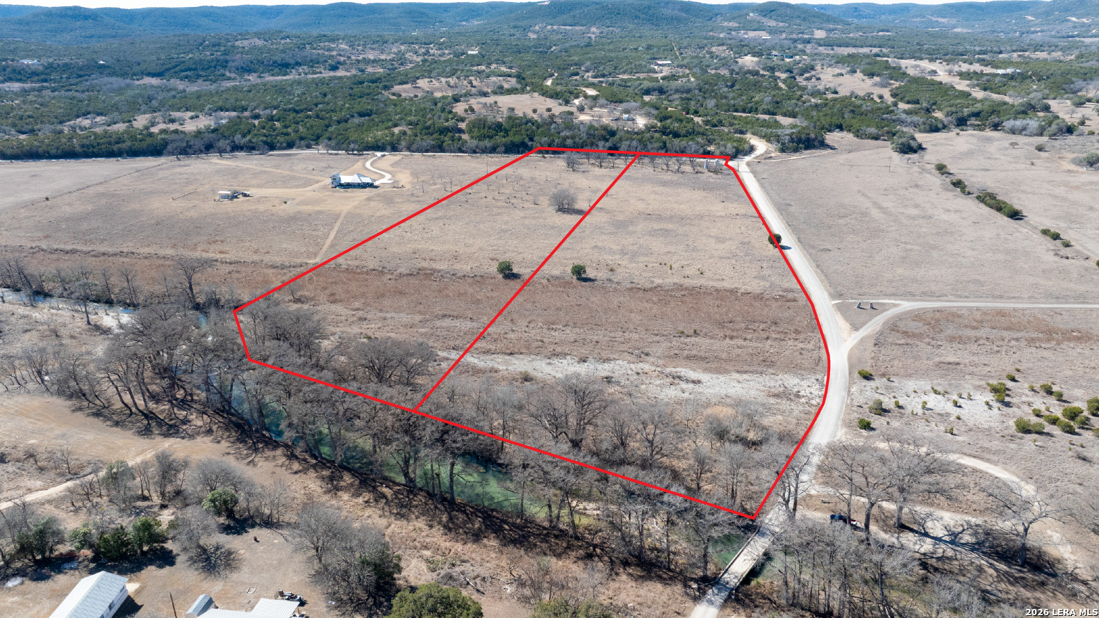 11-ac On Moffett Road Medina, TX 78055 - Photo 4 of 26 an aerial view of a house with a yard