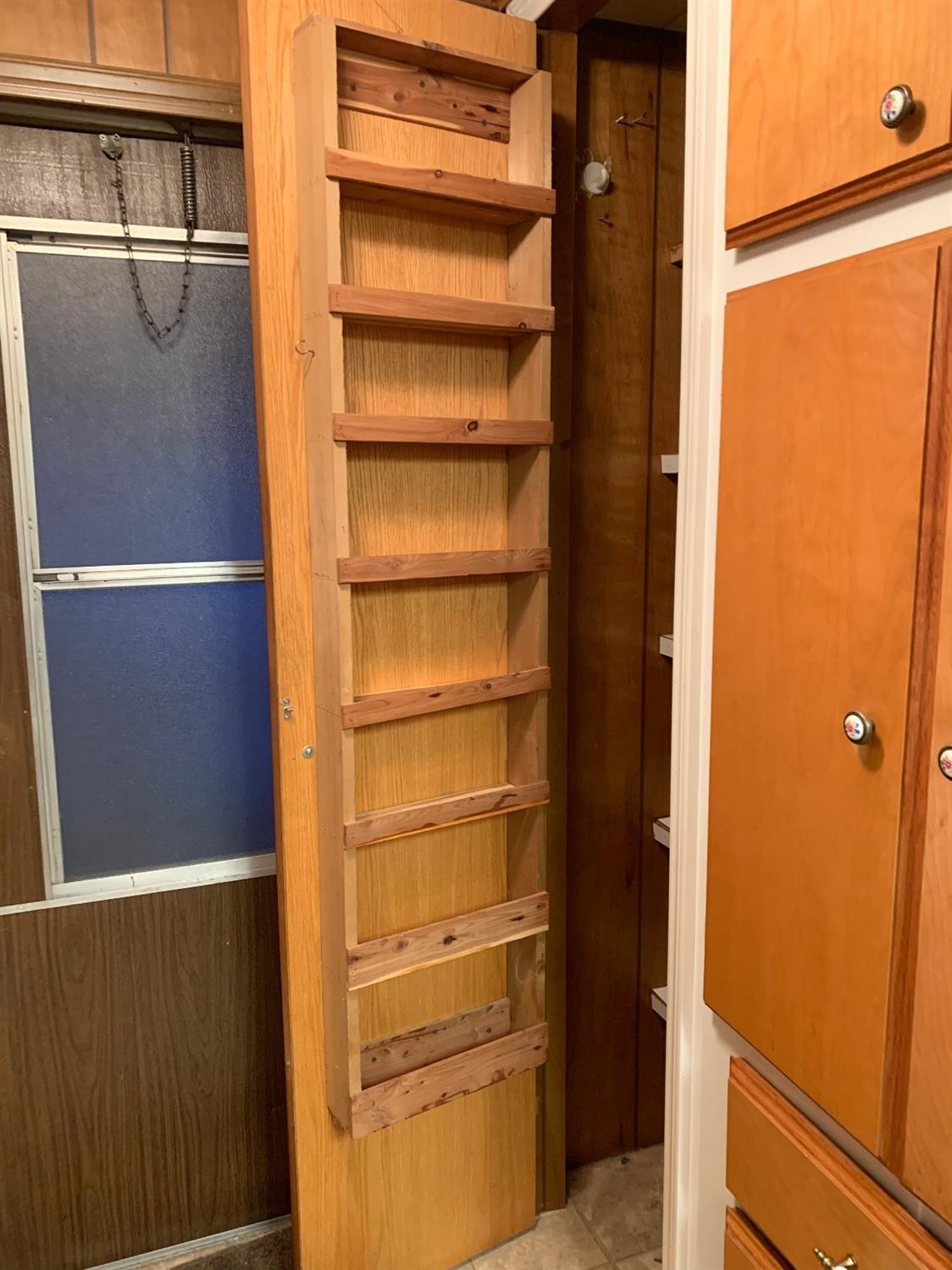Pantry closet additional shelves