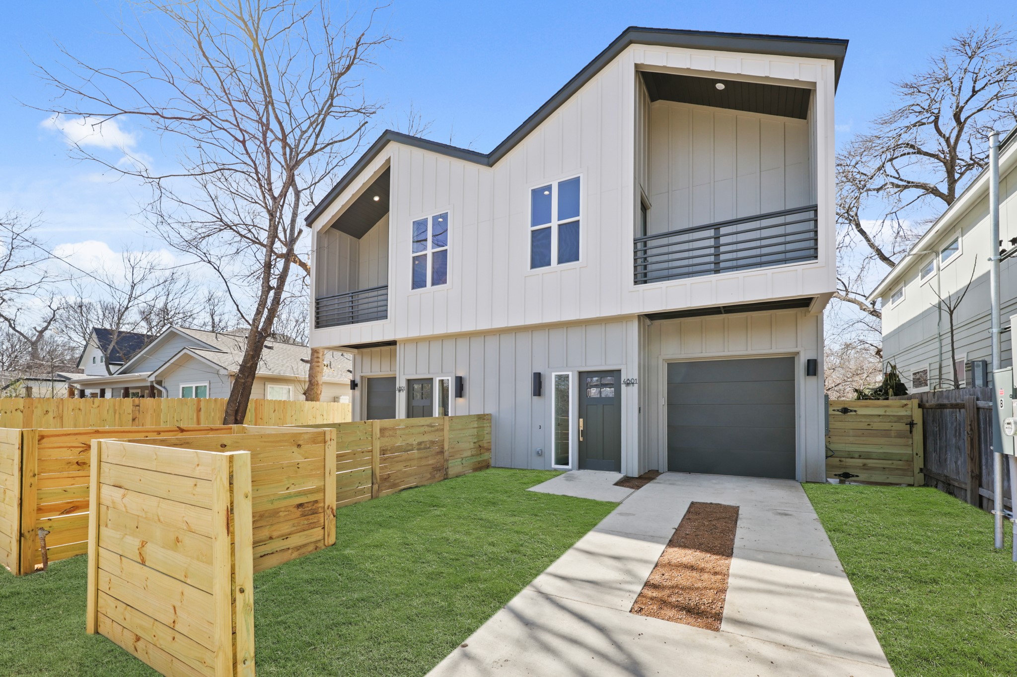 4801 Sara Drive, Unit B Austin, TX 78721 - Photo 3 of 40 a view of a house with a yard
