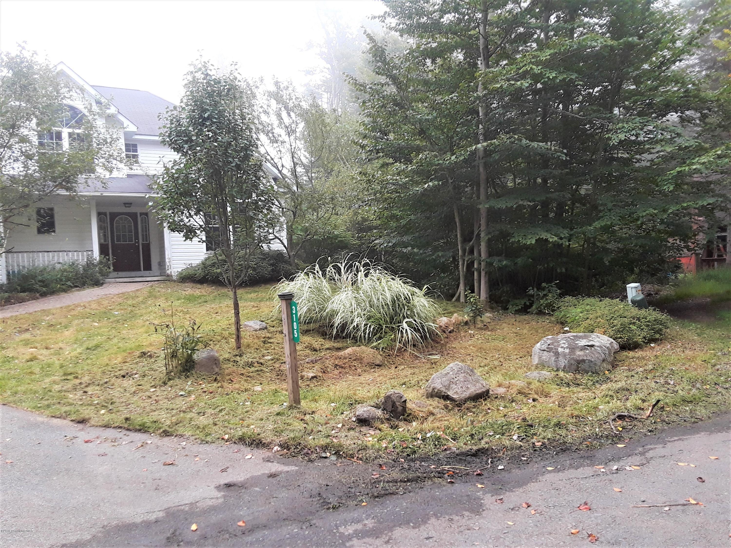 3105 Sequoia Road Tobyhanna, PA 18466 - Photo 3 of 29 a backyard of a house with lots of green space