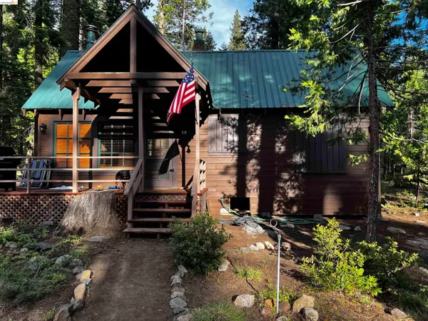 a view of a small house