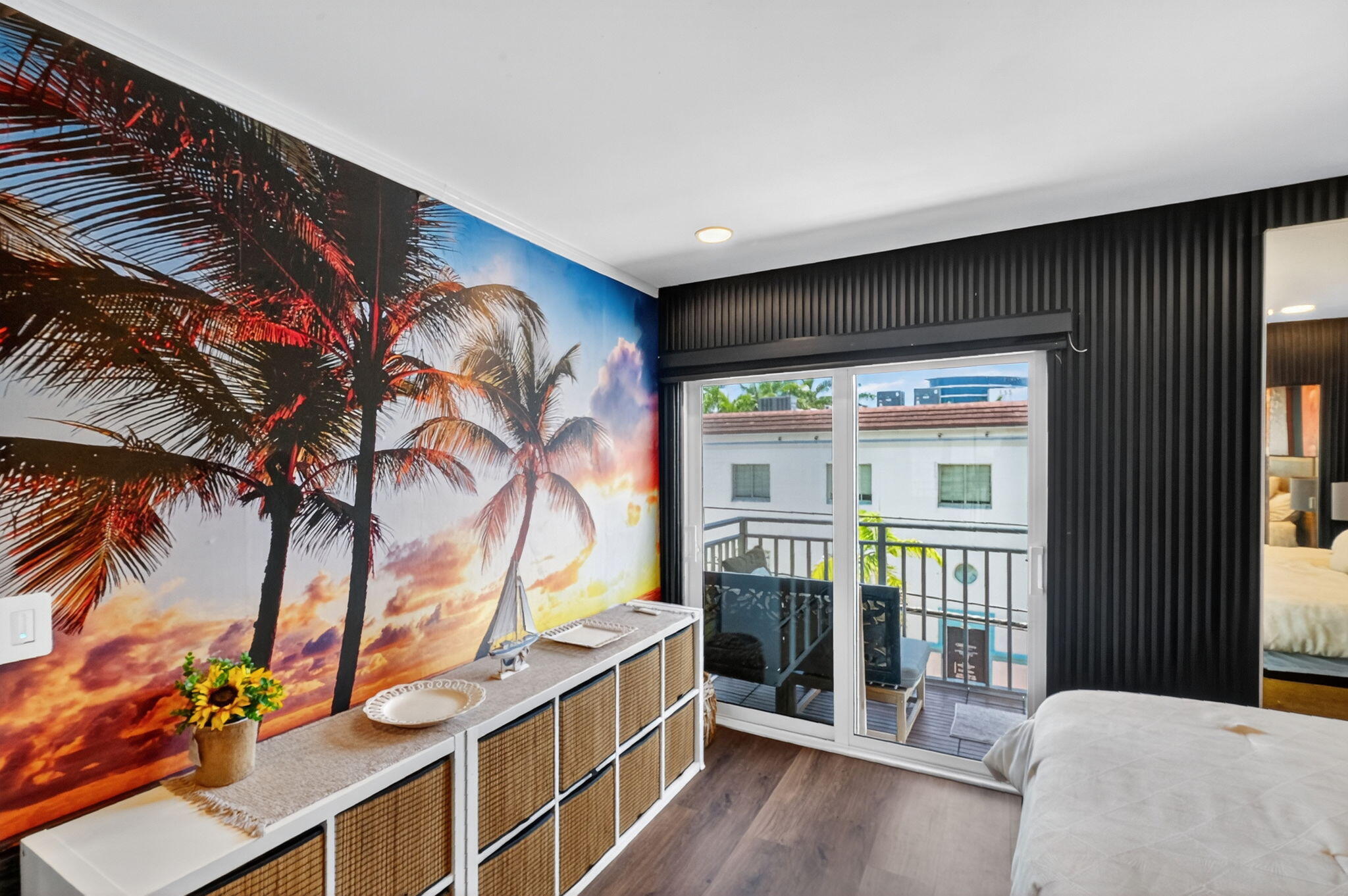 363 Washington Avenue, Unit 32 Miami Beach, FL 33139 - Photo 16 of 32 a view of a room with furniture and garden view