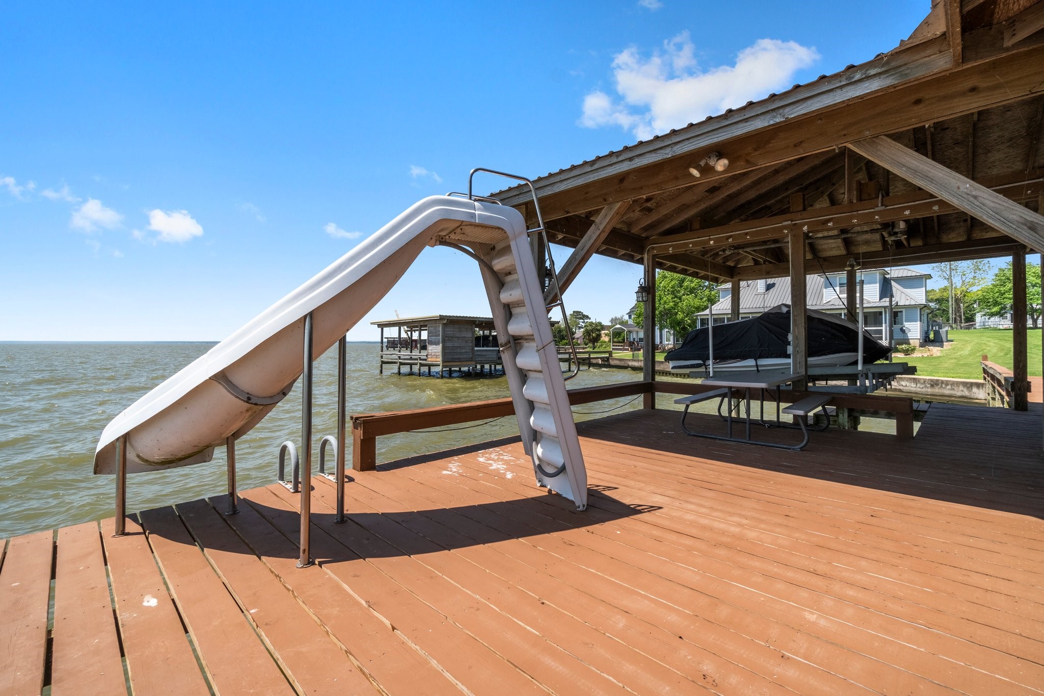 237 Vivian Road Onalaska, TX 77360 - Photo 44 of 49 Slide into fun in the sun!