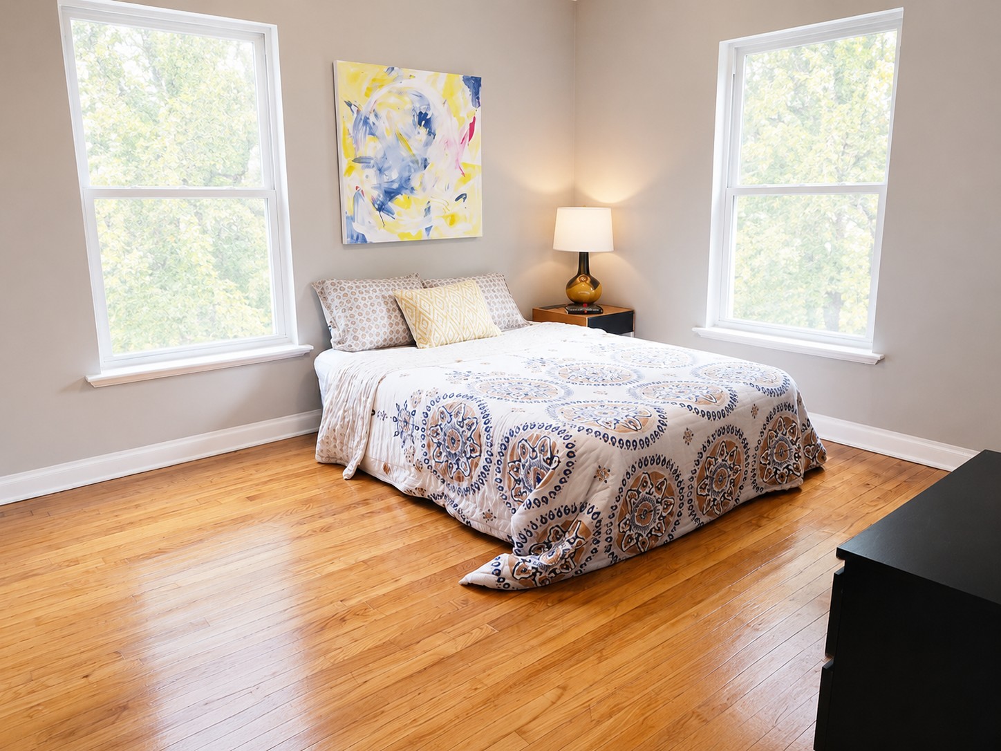 907 East 56th Street Austin, TX 78751 - Photo 11 of 13 a bedroom with a bed and a window
