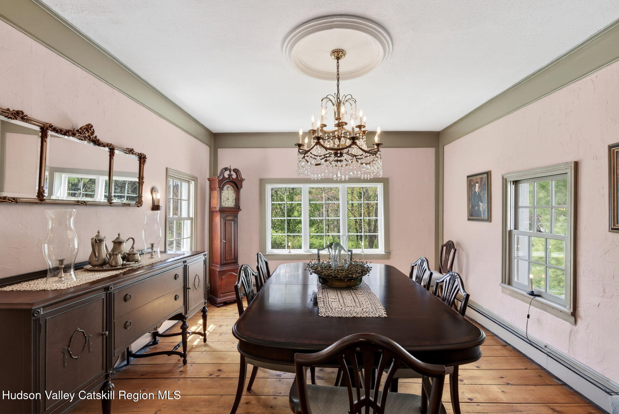 1429 Jackson Corners Road Red Hook, NY 12571 - Photo 12 of 59 a view of a dining room with furniture window and outside view