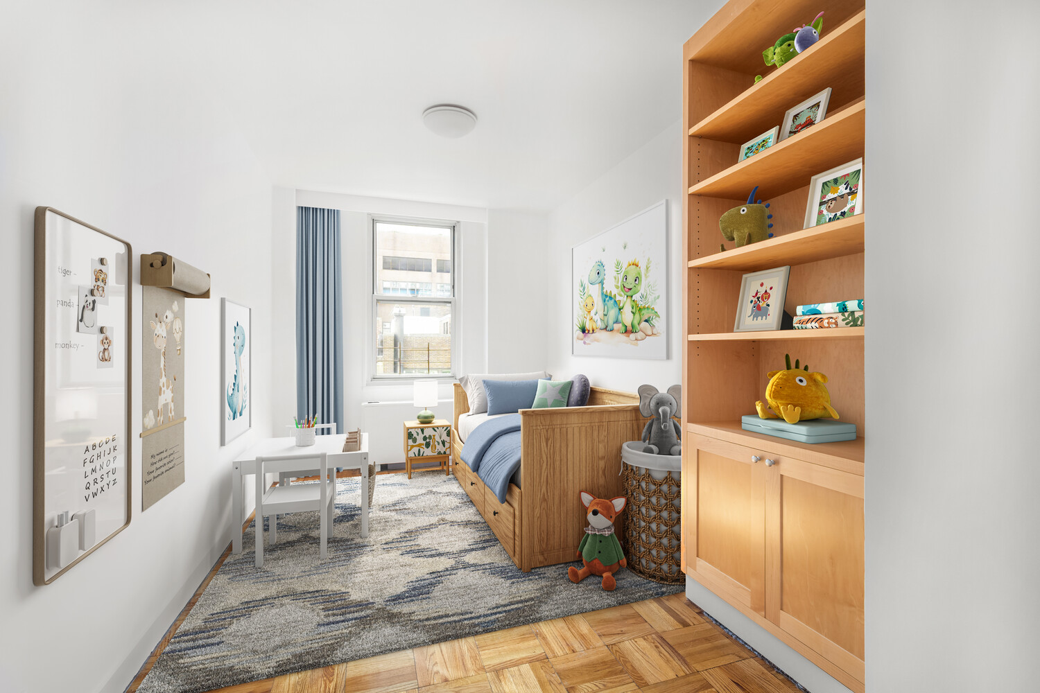 207 East 74th Street, Unit 5JH Manhattan, NY 10021 - Photo 10 of 21 a living room with furniture and a window