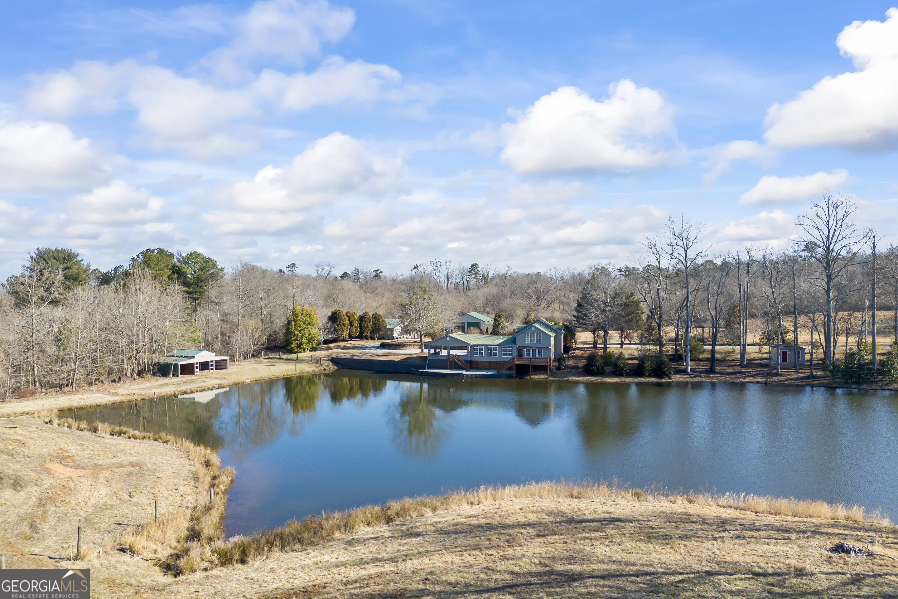 2894 Chase Road Cornelia, GA 30531 - Photo 16 of 142 a view of a lake with boats and trees
