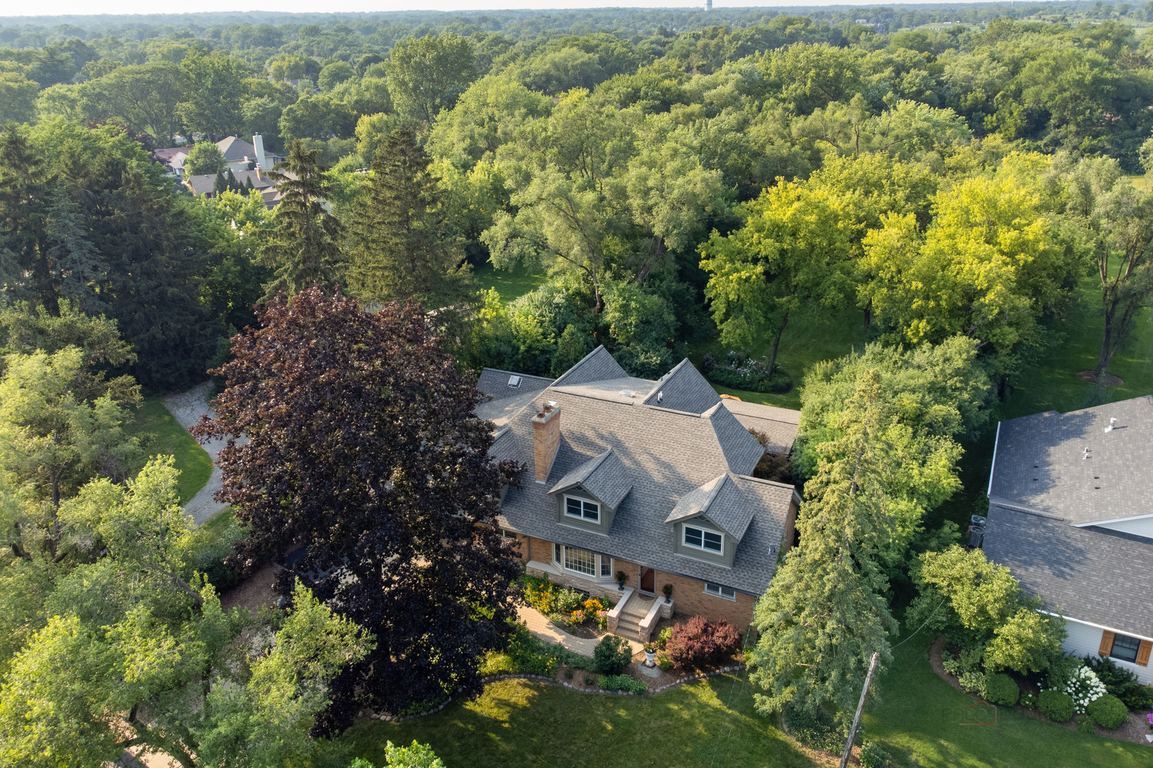 590 West Helen Road Palatine, IL 60067 - Photo 3 of 95 an aerial view of a house with a yard